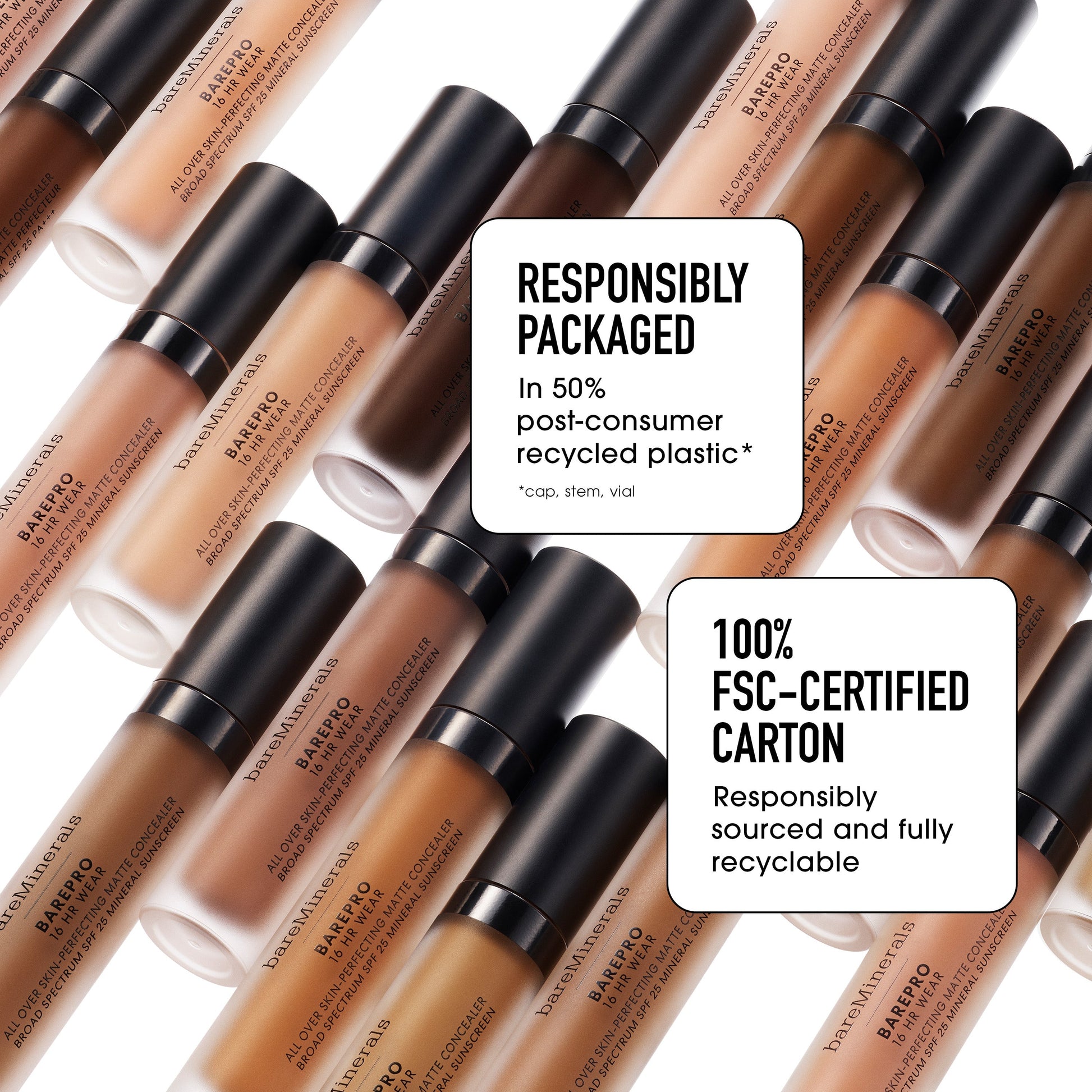 BAREPRO® 16HR All Over Skin-Perfecting Matte Concealer Mineral SPF 25